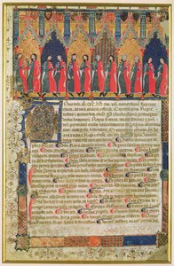 Los concejales de Toulouse, 1369 de French School