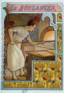 El panadero, 1899 de French School