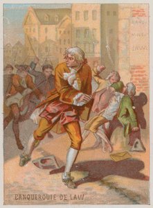 La Bancarrota de John Law de Lauriston de French School