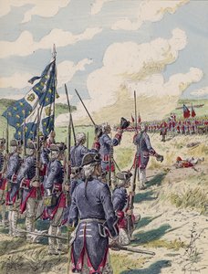 La batalla de Fontenoy
