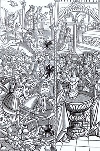 La Batalla de Tolbiac y El Bautismo del Rey Clovis, de 