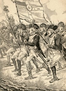 La batalla de Valmy de French School