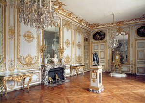 El Gabinete de la Pendule (Sala del Reloj) de French School