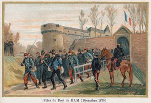 La Captura del Castillo de Ham de French School