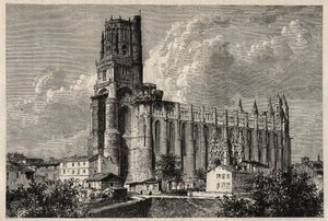 La Catedral Basílica de Santa Cecilia - catedral de Albi de French School