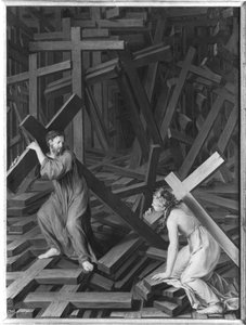 El Alma Cristiana Aceptando su Cruz de French School