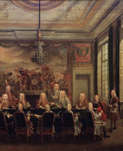 El Consejo de Regencia para la Minoría de Luis XV de French School