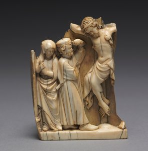 La Crucifixión, c.1290-1320 de French School