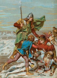 La muerte de Carlos el Temerario, Duque de Borgoña de French School