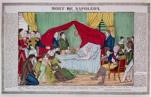 La muerte de Napoleón Bonaparte (1769-1821) c.1840