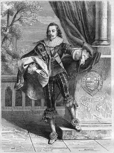 El Duque de Buckingham (George Villiers) de French School