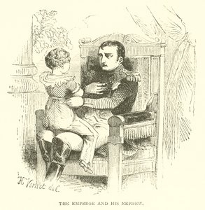 El emperador y su sobrino (grabado)