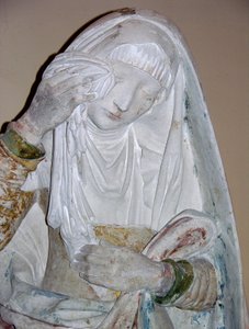 El Entierro, (detalle)