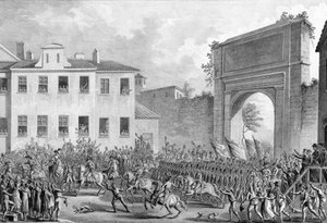 La entrada de los franceses en Milán, 25 Floreal An IV (14 de mayo de 1796) - Campaña italiana (1796-1797) - Las tropas francesas entraron en Milán el 14 de mayo de 1796 de French School