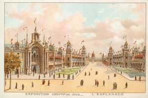 La Explanada, Exposición Universal 1900, París de French School