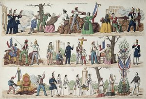 Los eventos de febrero de 1848 de French School