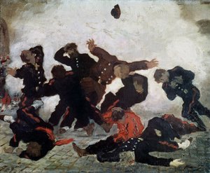 La Ejecución, después de 1871 de French School