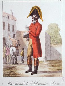El vendedor de Faltrank, c.1830-40 de French School