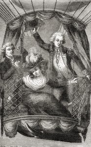 El Primer Ascenso en Globo en Inglaterra, 15 de septiembre de 1784, de 