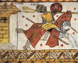 El señor franco Guillaume au Court-Nez mata al jefe de trigo sarraceno Iaian