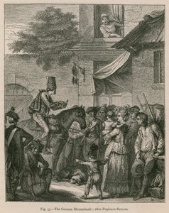 El charlatán alemán; después de Duplessis-Bertaux de French School