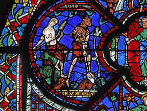 La ventana del Buen Samaritano: Dios sentencia a Adán y Eva a trabajar de French School