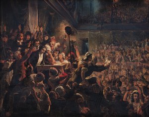 La cabeza del diputado Jean Feraud (1759-95) presentada a François Antoine Boissy d