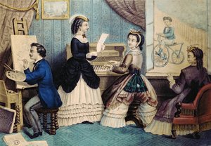 Las Artes Mejoradas, 1867 de French School