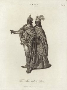 El Inca y su Reina de French School