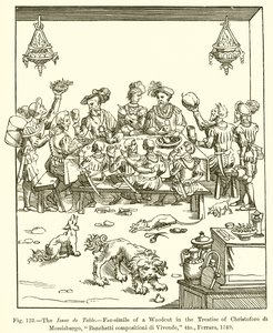 La emisión de la mesa