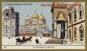 El Kremlin en Moscú de French School