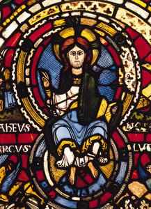 El Juicio Final, detalle de Cristo