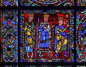 La vida de Cristo: La adoración de los Magos de French School