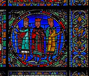 La vida de Cristo: El viaje de los Magos de French School
