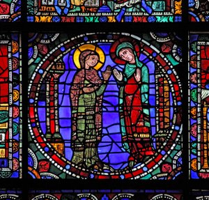 La vida de Cristo: La Visitación de la Virgen María de French School