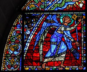 La vida de Cristo: Un ángel de French School