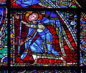 La vida de Cristo: Un ángel de French School