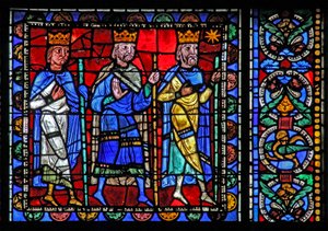 La vida de Cristo: La partida de los Magos de French School