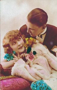 Los amantes, c.1930 de French School