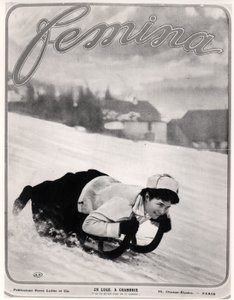 El luge en Chamonix, de Femina de French School