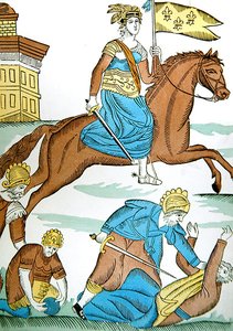 La Doncella de Orleans, c.1820 de French School