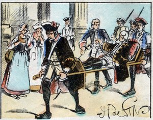 El Marqués de Montcalm (Louis Joseph de Montcalm) de French School