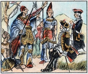 El Marqués de Montcalm (Louis Joseph de Montcalm) de French School