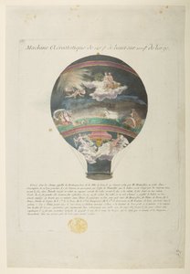 El globo Montgolfier con 