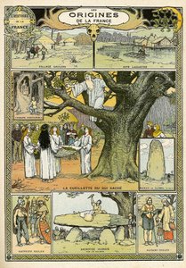 Los orígenes de Francia, de "Histoire de France".