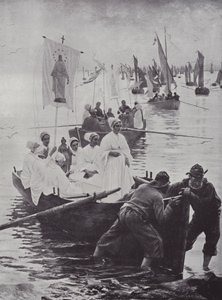 El Perdón de Santa Ana (litografía) de French School