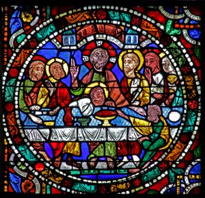 La ventana de la Pasión: La Última Cena de French School