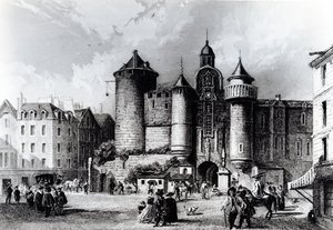 El Petit Châtelet en el siglo XVII de French School