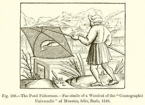 El pescador de estanque de French School