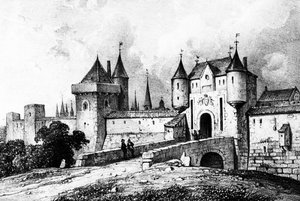 La Porte Saint-Honoré, París en el siglo XIII